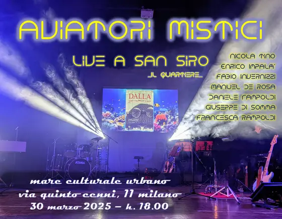 Locandina del concerto al mare culturale urbano del 30 marzo 2025